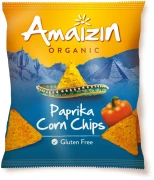 OKAZJA CHIPSY KUKURYDZIANE PAPRYKOWE BEZGLUTENOWE BIO 75 g - AMAIZIN