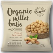 OKAZJA CHRUPKI JAGLANE Z ORZESZKAMI ZIEMNYMI PRAŻONYMI BEZGLUTENOWE BIO 75 g - BIOPONT 