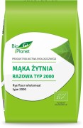 OKAZJA MĄKA ŻYTNIA RAZOWA TYP 2000 BIO 1 kg - BIO PLANET