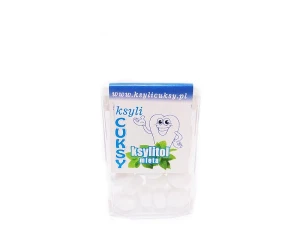 Cukierki ksylitolowe bez cukru cuksy miętowe