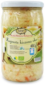 KAPUSTA KISZONA Z MARCHEWKĄ BIO 800 g - SĄTYRZ