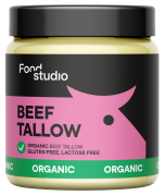 OKAZJA TŁUSZCZ WOŁOWY BEZGLUTENOWY BIO 330 g - FOOD STUDIO