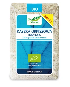 KASZKA ORKISZOWA PEŁNOZIARNISTA BIO 400 g - BIO PLANET