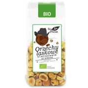 OKAZJA ORZECHY LASKOWE BLANSZOWANE PRAŻONE BIO 100 g - BIO PLANET 