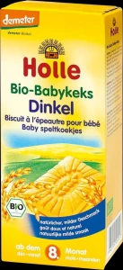 CIASTKA ORKISZOWE OD 8 MIESIĄCA DEMETER BIO 150 g - HOLLE