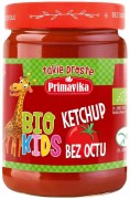OKAZJA KETCHUP BEZ OCTU DLA DZIECI BEZGLUTENOWY BIO 315 g - PRIMAVIKA (PRIMAECO) (BIO KIDS) 