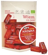 OKAZJA KRÓWKI TRUSKAWKOWE BEZMLECZNE BEZGLUTENOWE BIO 150 g - ME GUSTO (SUPER KRÓWKA) 