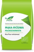 OKAZJA MĄKA RYŻOWA PEŁNOZIARNISTA BEZGLUTENOWA BIO 500 g - BIO PLANET