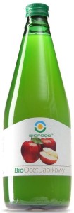 OCET JABŁKOWY 5 % NIEFILTROWANY BIO 700 ml - BIO FOOD