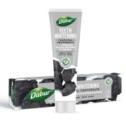 OKAZJA PASTA DO ZĘBÓW WYBIELAJĄCA WĘGLOWA Z PIEPRZEM I IMBIREM 100 ml - DABUR 