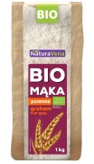 OKAZJA MĄKA PSZENNA GRAHAM TYP 1850 BIO 1 kg - NATURAVENA
