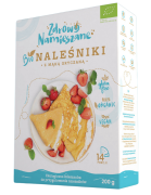 OKAZJA MIESZANKA NA NALEŚNIKI Z MĄKĄ GRYCZANĄ BEZGLUTENOWA BIO 200 g - ZDROWO NAMIESZANE