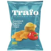 OKAZJA CHIPSY ZIEMNIACZANE KARBOWANE PAPRYKOWE BIO 125 g - TRAFO
