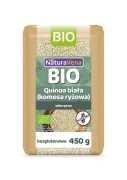 OKAZJA QUINOA BIAŁA (KOMOSA RYŻOWA) BEZGLUTENOWA BIO 450 g - NATURAVENA