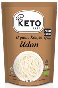 OKAZJA MAKARON (KONJAC) UDON BEZGLUTENOWY BIO 270 g (200 g) - KETO CHEF (BETTER THAN FOODS)