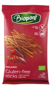 OKAZJA PALUSZKI PAPRYKOWE BEZGLUTENOWE BIO 45 g - BIOPONT