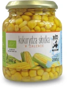 OKAZJA KUKURYDZA SŁODKA W ZALEWIE BIO 340 g (230 g) (SŁOIK) - BIO PLANET