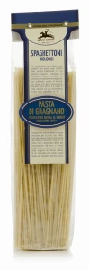 MAKARON (SEMOLINOWY - PASTA DI GRAGNANO) SPAGHETTONI BIO 500 g - ALCE NERO