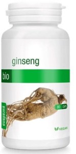 ŻEŃ-SZEŃ (GINSENG) BIO 80 KAPSUŁEK (300 mg) - PURASANA