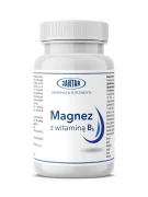 MAGNEZ + WITAMINA B6 90 KAPSUŁEK (60 mg + 1,4 mg) - JANTAR