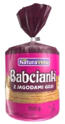 OKAZJA BABCIANKI Z JAGODAMI GOJI 100 g - NATURAVENA 