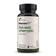 ŻEŃ-SZEŃ SYBERYJSKI (200 mg) BEZGLUTENOWY 90 KAPSUŁEK - PHARMOVIT (CLASSIC)