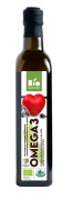OLEJ RZEPAKOWO - LNIANY OMEGA-3 BIO 500 ml - EKKO