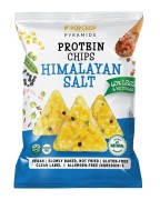 OKAZJA CHRUPKI PIRAMIDKI PROTEINOWE Z SOLĄ HIMALAJSKĄ BEZGLUTENOWE 60 g - POPCROP