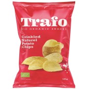 OKAZJA CHIPSY ZIEMNIACZANE KARBOWANE SOLONE BIO 125 g - TRAFO