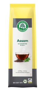 HERBATA CZARNA LIŚCIASTA ASSAM BIO 100 g - LEBENSBAUM