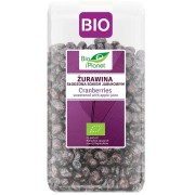 ŻURAWINA SŁODZONA SOKIEM JABŁKOWYM BIO 400 g - BIO PLANET