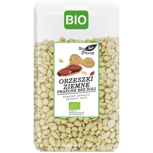 ORZESZKI ZIEMNE PRAŻONE BEZ SOLI BIO 1 kg - BIO PLANET