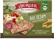 Knuspriges Vollkornbrot mit Sesam Bio 250 g - BURGER