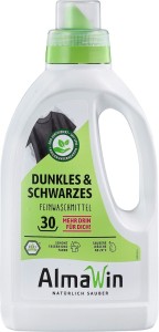 PŁYN DO PRANIA CIEMNYCH UBRAŃ (KONCENTRAT) ECO 750 ml (25 PRAŃ) - ALMAWIN