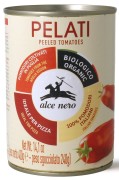 POMIDORY PELATI BEZ SKÓRY BIO 400 g (240 g) - ALCE NERO