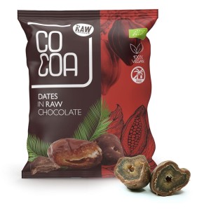 DAKTYLE W CZEKOLADZIE SUROWEJ BIO 70 g - COCOA