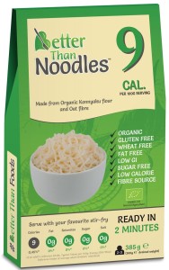 MAKARON (KONJAC) NOODLE BEZGLUTENOWY BIO 385 g (300 g) - BETTER THAN FOODS