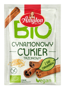 CUKIER CYNAMONOWY BEZGLUTENOWY BIO 20 g - AMYLON