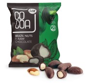 ORZECHY BRAZYLIJSKIE W CZEKOLADZIE SUROWEJ BIO 70 g - COCOA