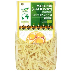 MAKARON (2-JAJECZNY) WSTĄŻKI BIO 250 g - BIO PLANET