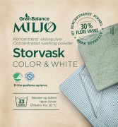 PROSZEK DO PRANIA BIAŁYCH I KOLOROWYCH UBRAŃ (KONCENTRAT) ECO 1,8 kg (33 PRANIA) - GRON BALANCE
