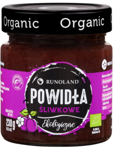 POWIDŁA ŚLIWKOWE BIO 230 g - RUNOLAND
