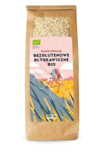 PŁATKI OWSIANE BŁYSKAWICZNE BEZGLUTENOWE BIO 500 g - PIĘĆ PRZEMIAN