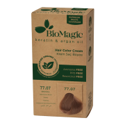 FARBA DO WŁOSÓW BRĄZOWY BLOND (77.07) 250 g - BIOMAGIC