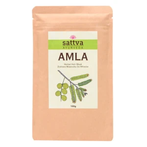 MASECZKA ZIOŁOWA DO WŁOSÓW AMLA 100 g - SATTVA (AYURVEDA)