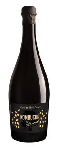 KOMBUCHA BELLEBULLE NA PŁATKACH DĘBU O SMAKU KWIATÓW CZARNEGO BZU BIO 750 ml - KOMBUCHA BY LAURENT