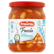 FASOLA W SOSIE POMIDOROWYM BEZGLUTENOWA 440 g - PRIMAVIKA