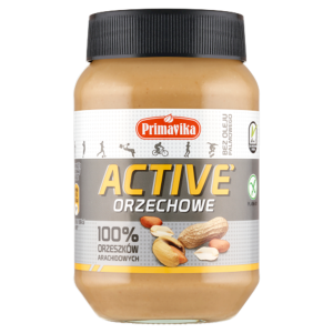 KREM Z ORZESZKÓW ZIEMNYCH PRAŻONYCH 100 % BEZGLUTENOWY 470 g - PRIMAVIKA