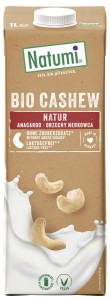 NAPÓJ Z ORZECHÓW NERKOWCA BEZ CUKRU BIO 1 L - NATUMI