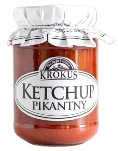 KETCHUP PIKANTNY BEZGLUTENOWY 180 g - KROKUS